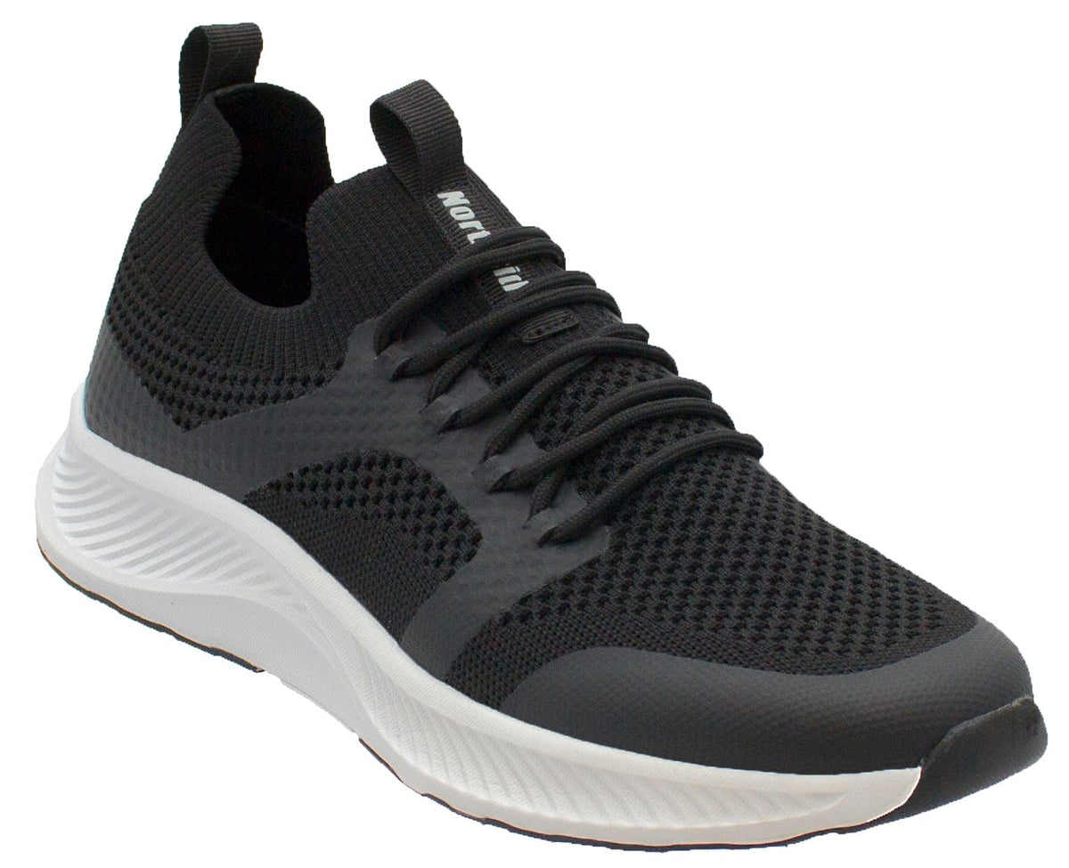 Nike Black/White Breathable Comfort Sneakers | Men\'s Athletic Shoes CZV Men Running Sports Shoes Walking Sneakers Air Cushion  main image 2
