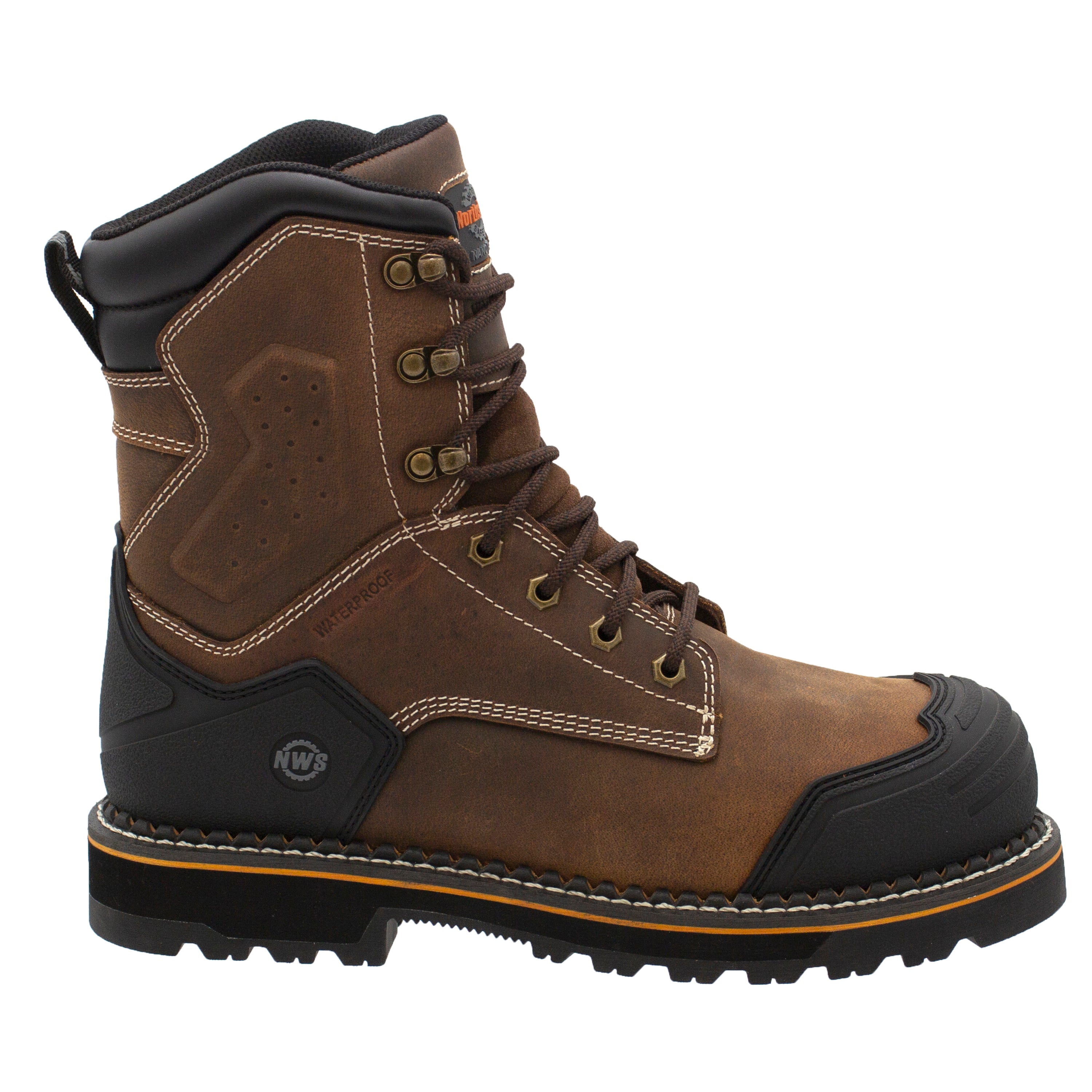 Men's Reno 8" Nano Toe Waterproof Work Boot
