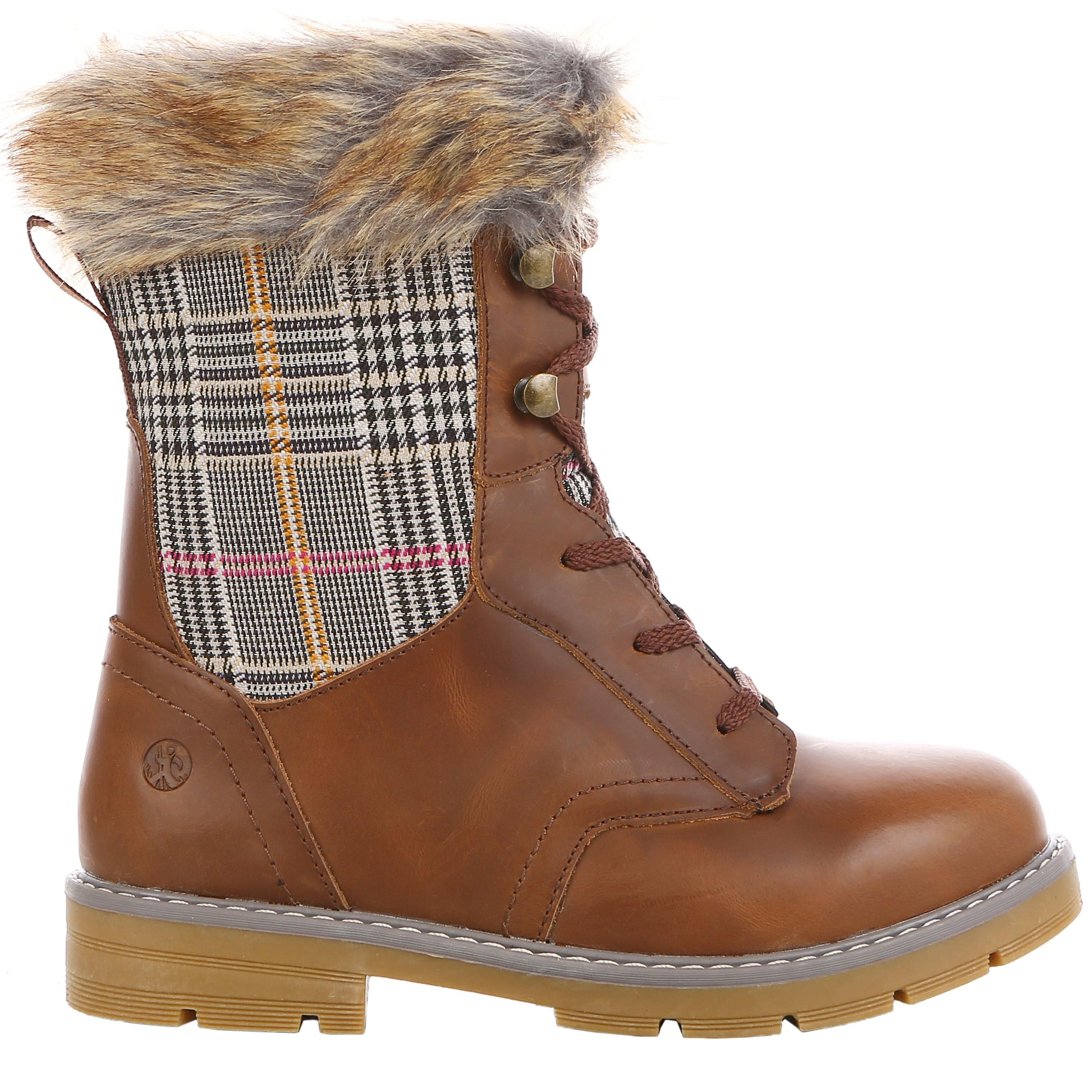 leather winter boot