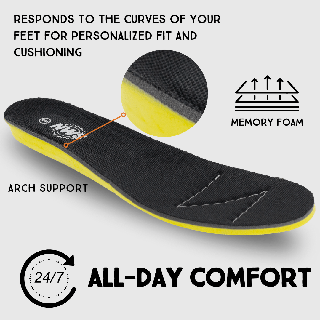 Men's Thomason Insole featuring arch support and memory foam