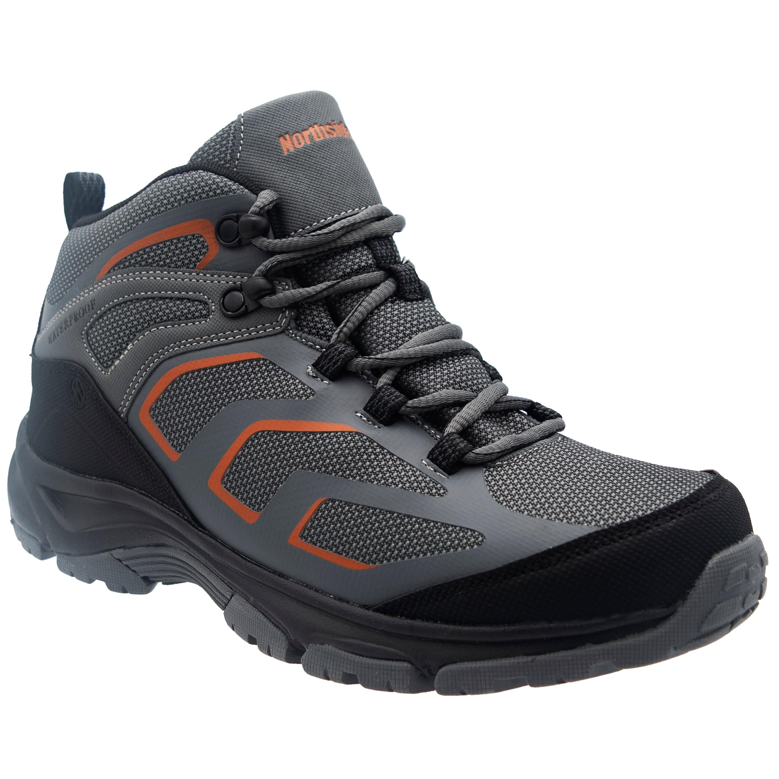 grey lightweight hiking shoes for men