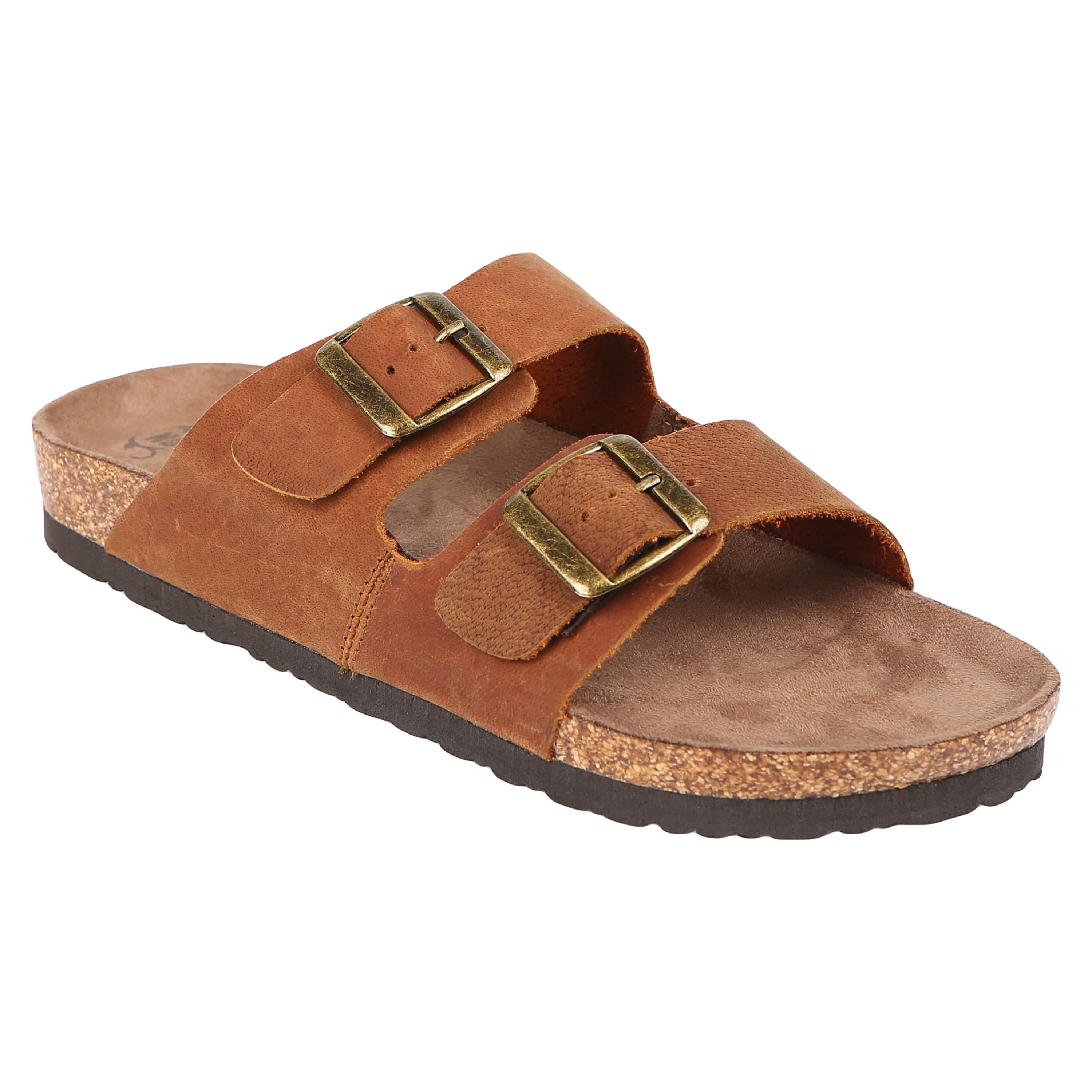 Women's Raegan 2-Strap Leather Cork Sandal - Northside USA