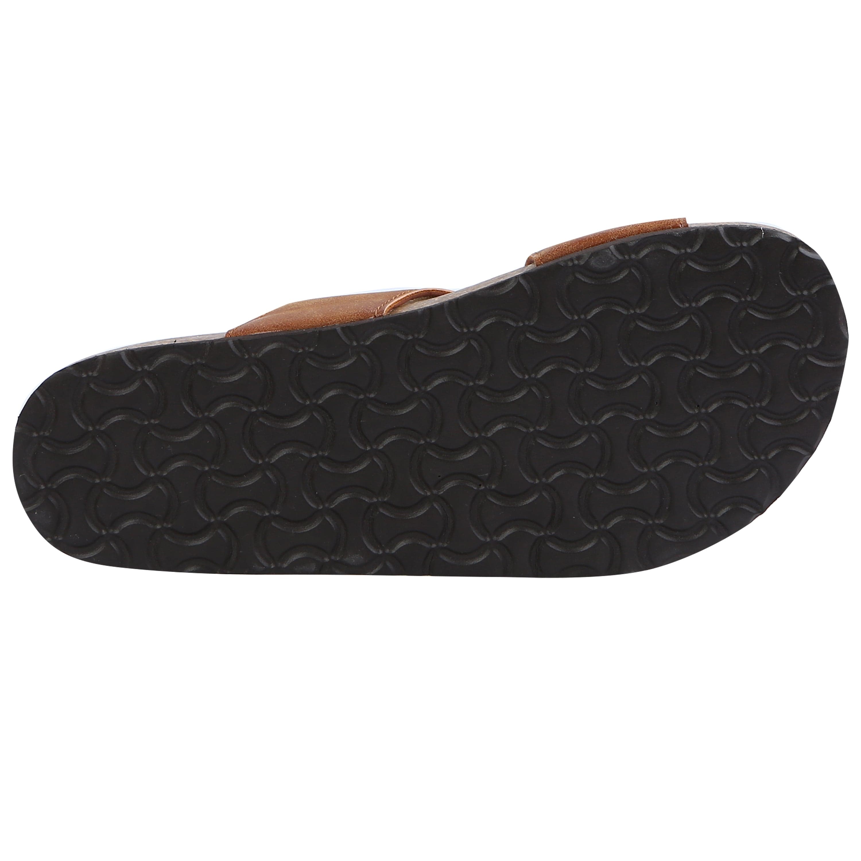 Women's Lana Adjustable Strap Leather Cork Slide Sandal - Northside USA