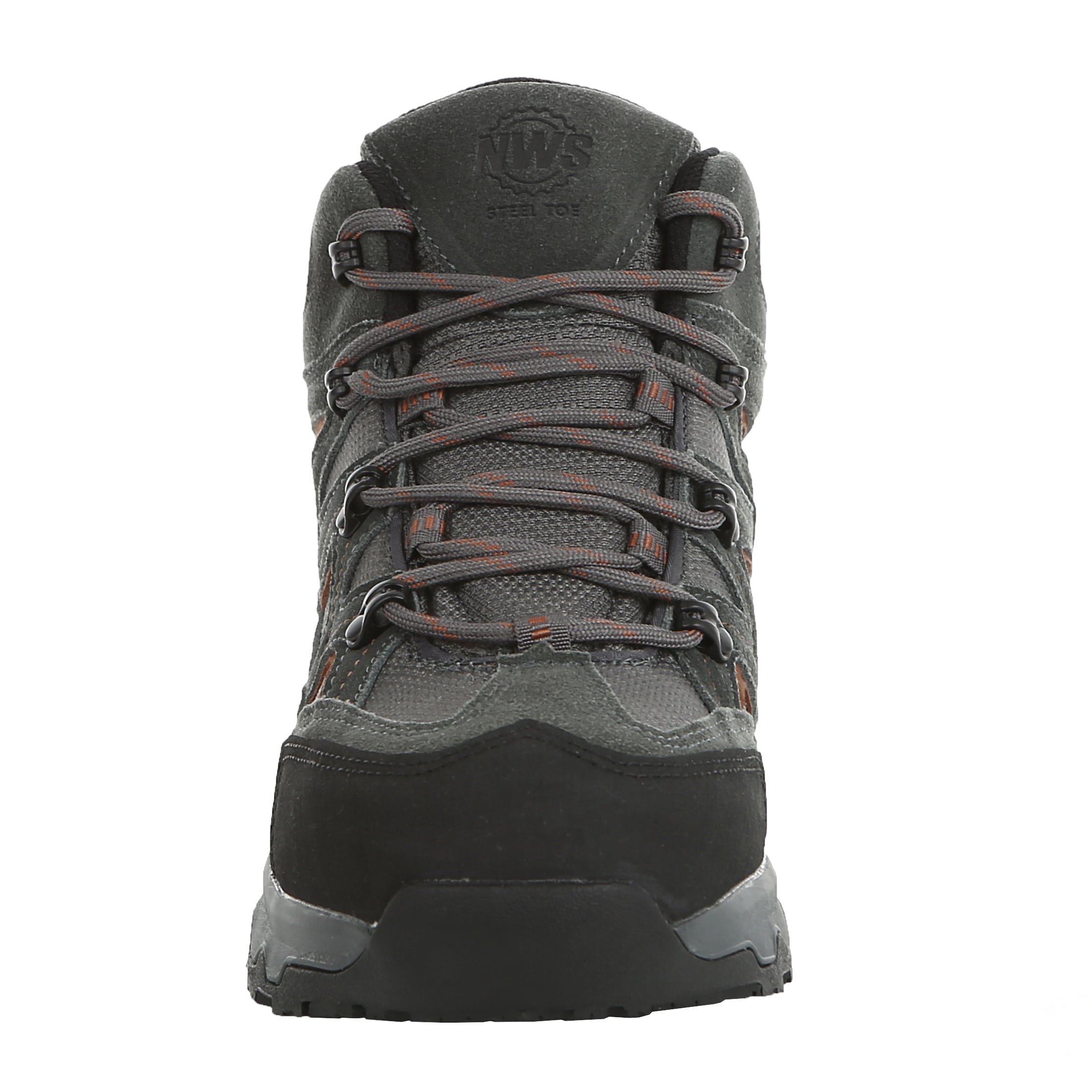 Breathable steel toe work boots for all-day comfort