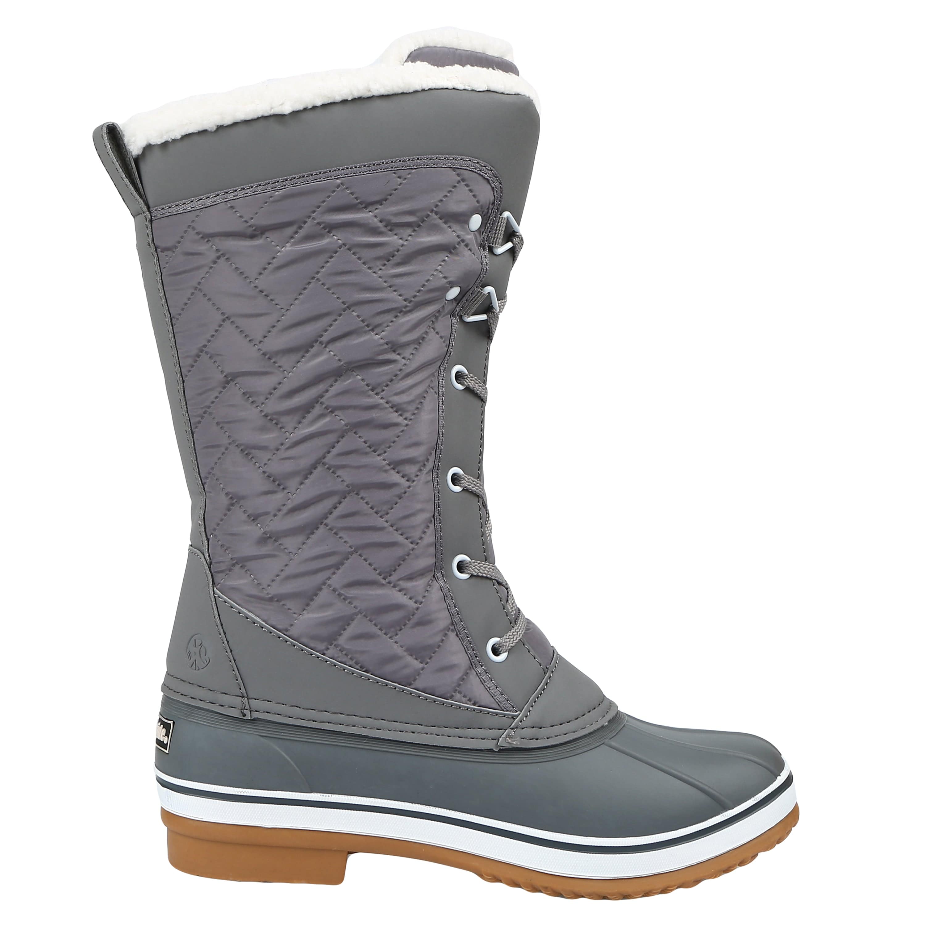 quilt snow boots