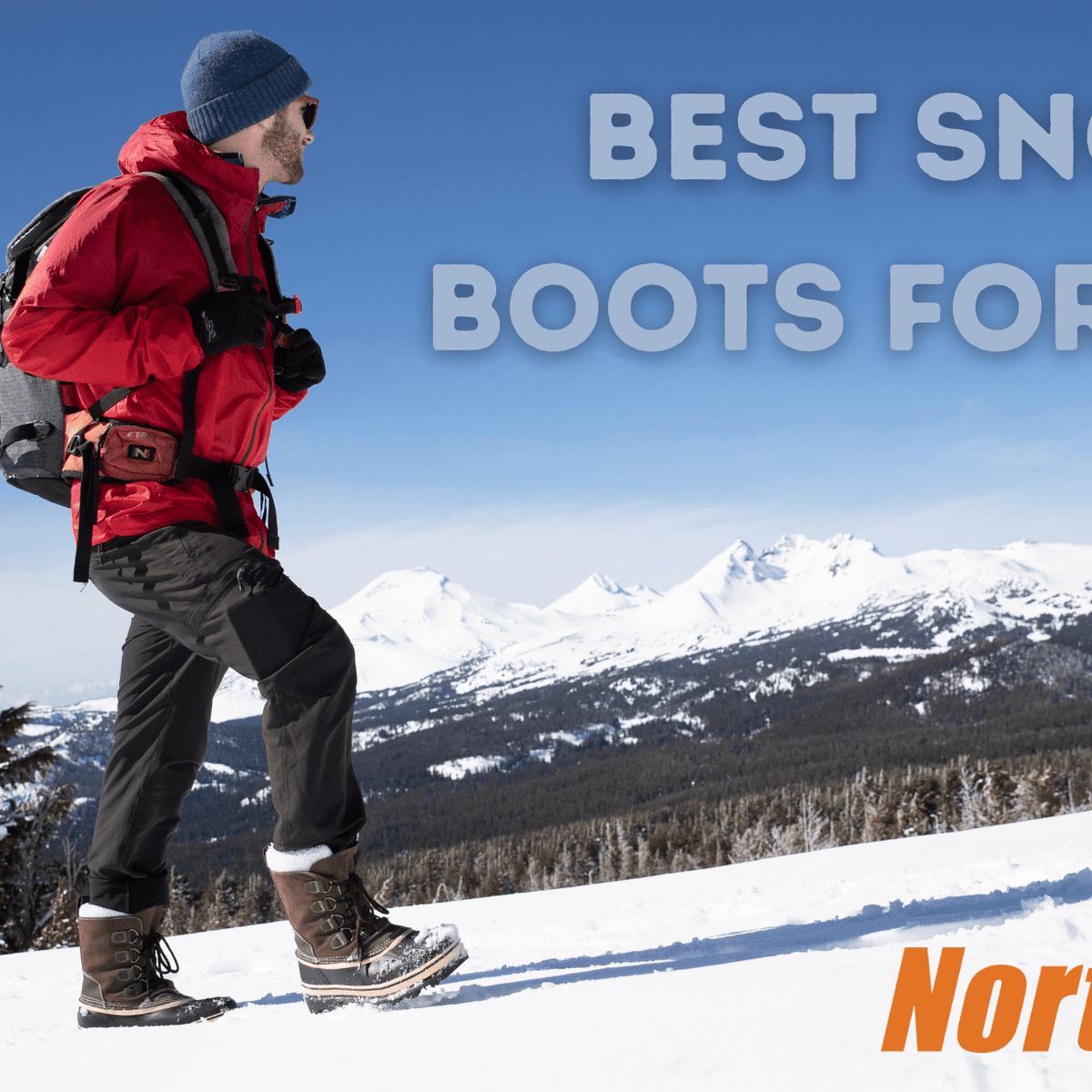 Botas De Invierno Para Hombre - Forradas Con Pelo, Suela Antideslizante, Ligeras Y Cómodas, Ideales Para Nieve Y Actividades Outdoor