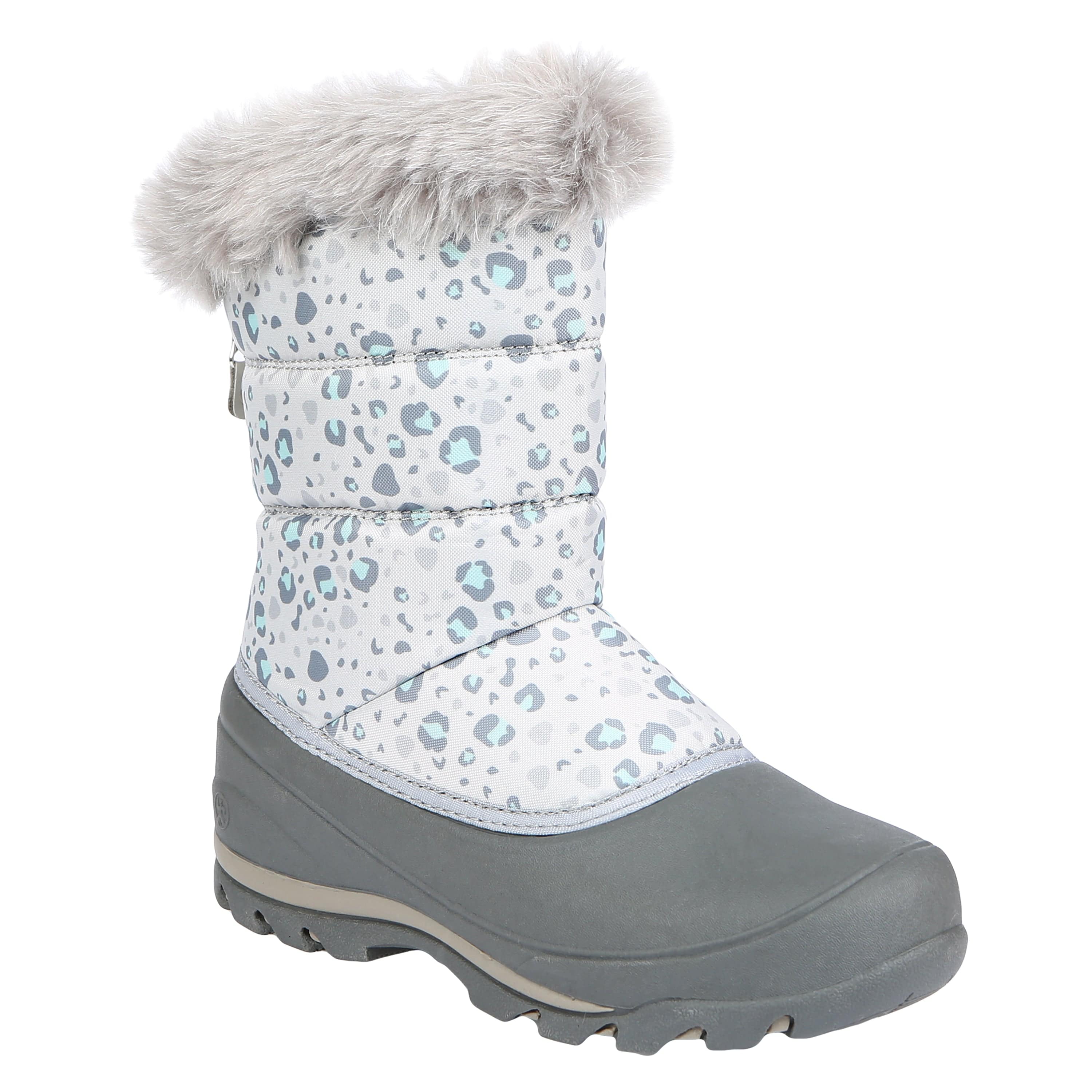 faux fur lined womens snow boots