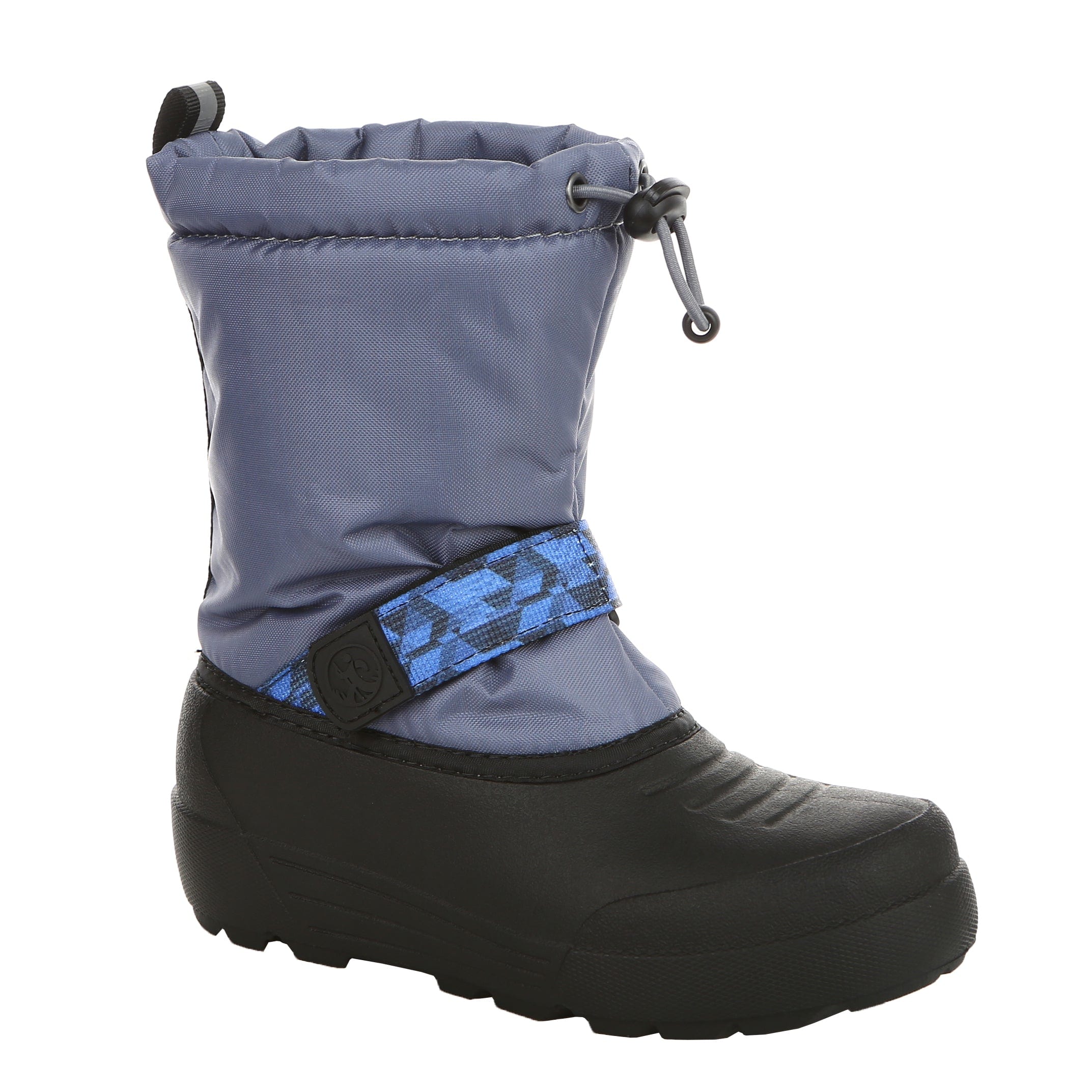 blue and black snow boots for toddlers