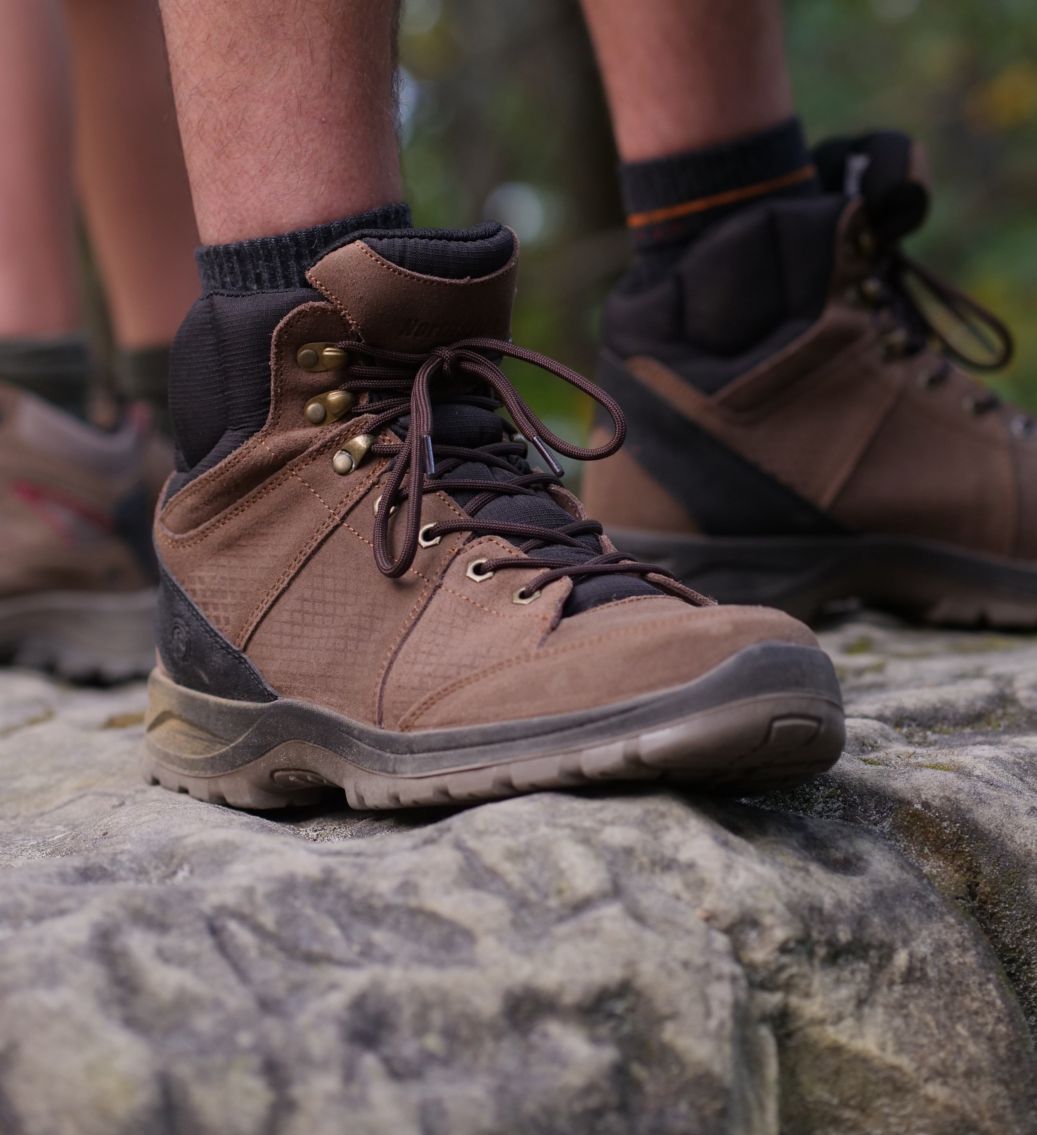 Mens Leather Hiking Boots