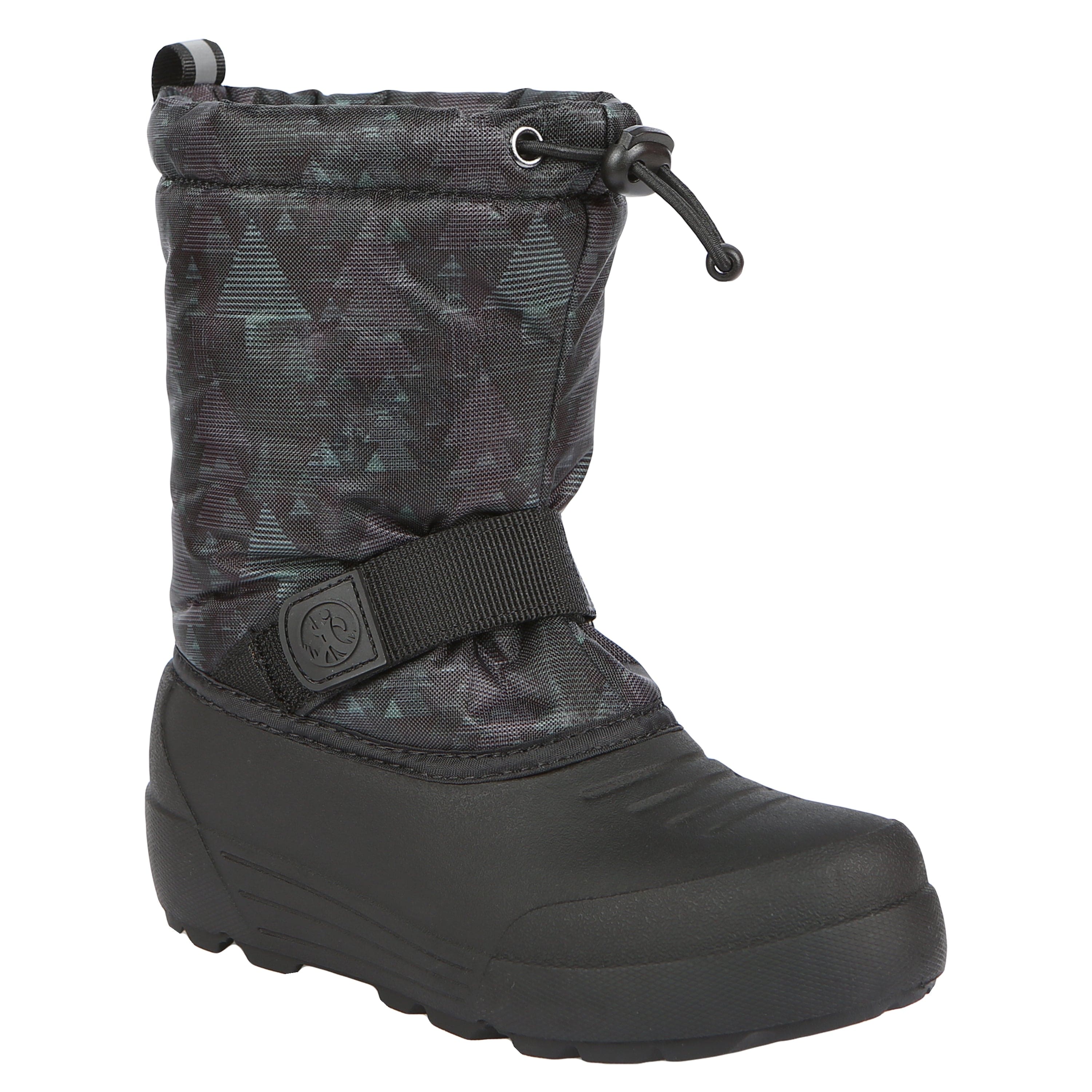 frosty snowboot all black toddlers