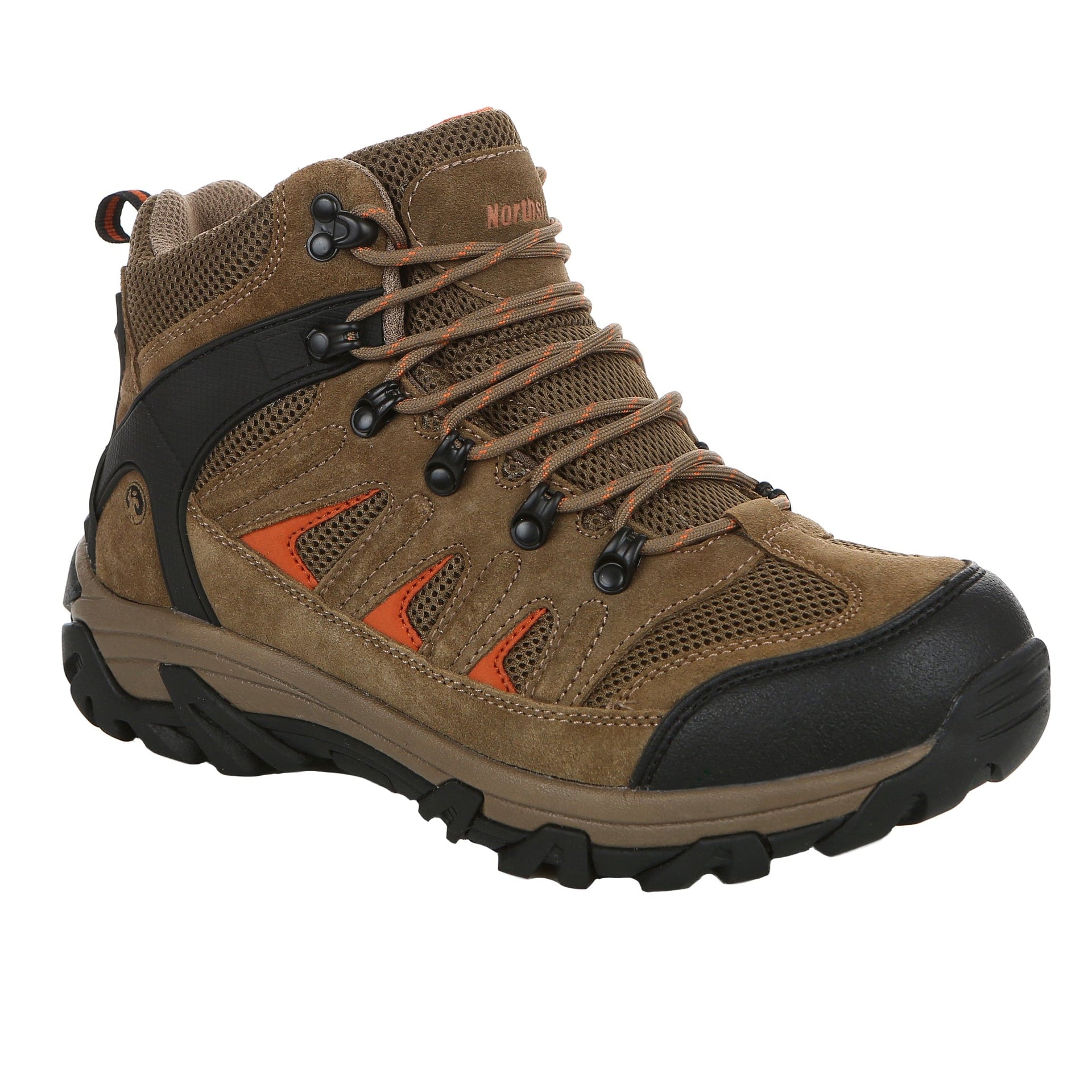 Men's Camano Ridge Mid Waterproof Hiking Boot, Medium Brown-Orange / 8