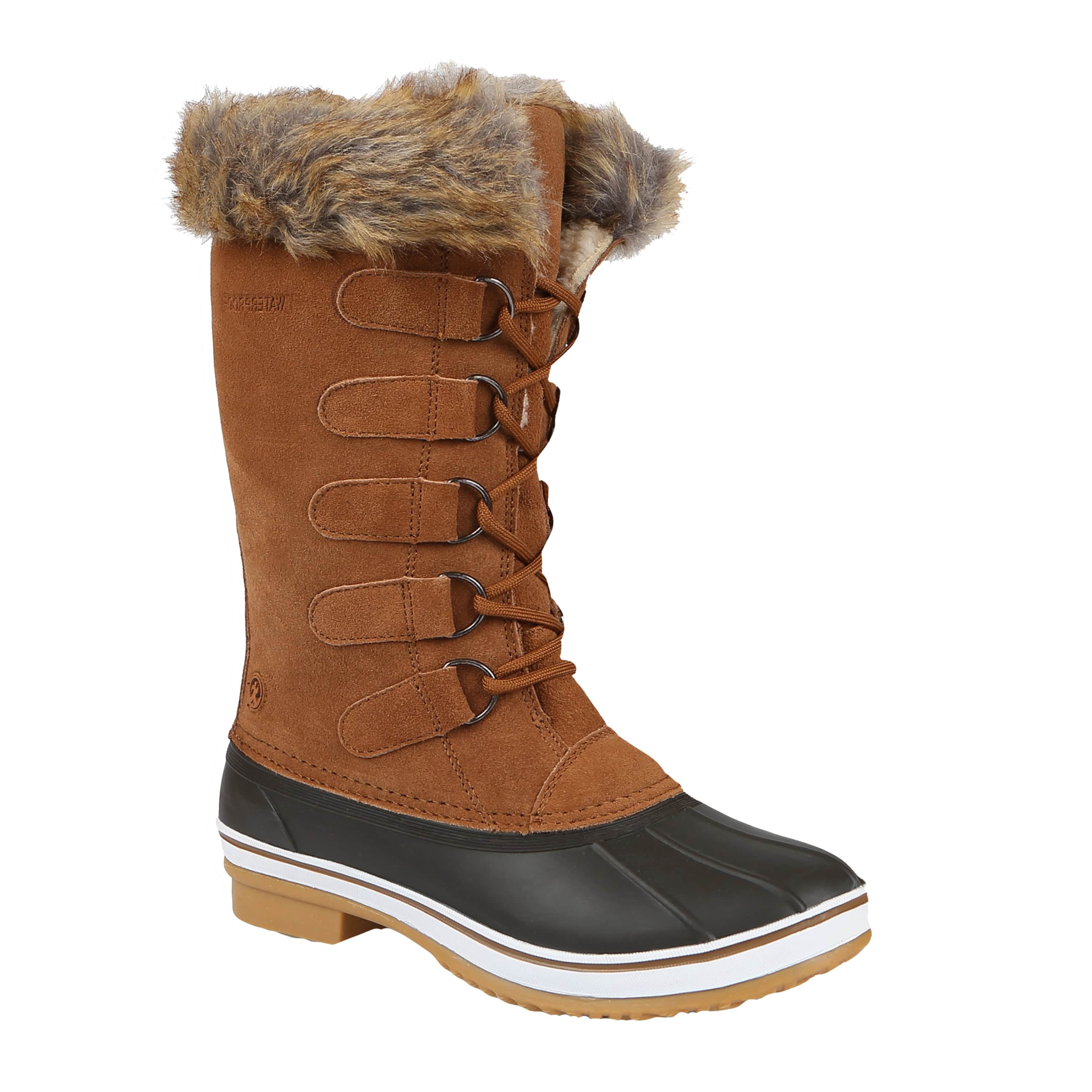 Ladies waterproof hot sale snow boots