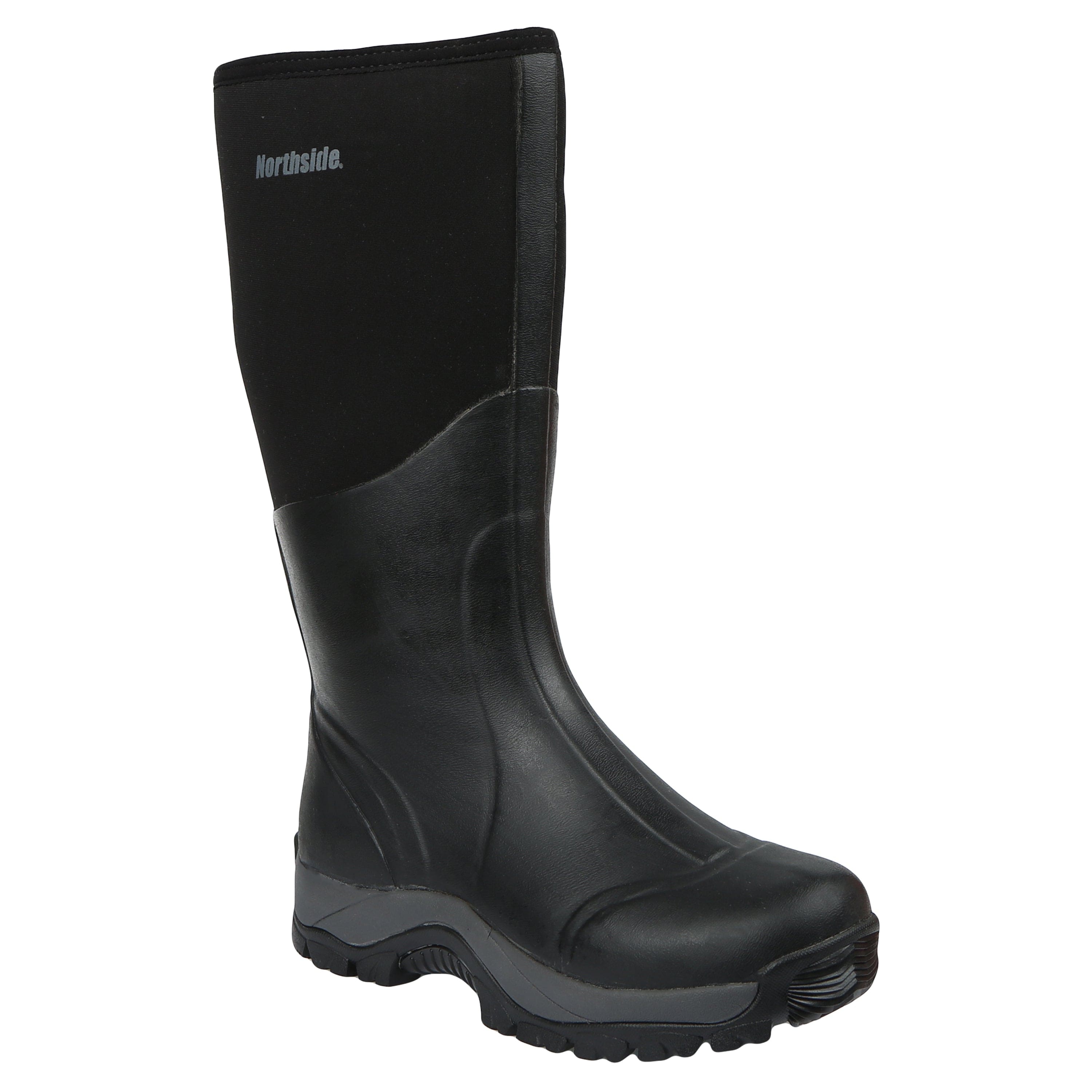 UFROGE Rubber Work Boot for Men, Outdoor Durable Waterproof Mid