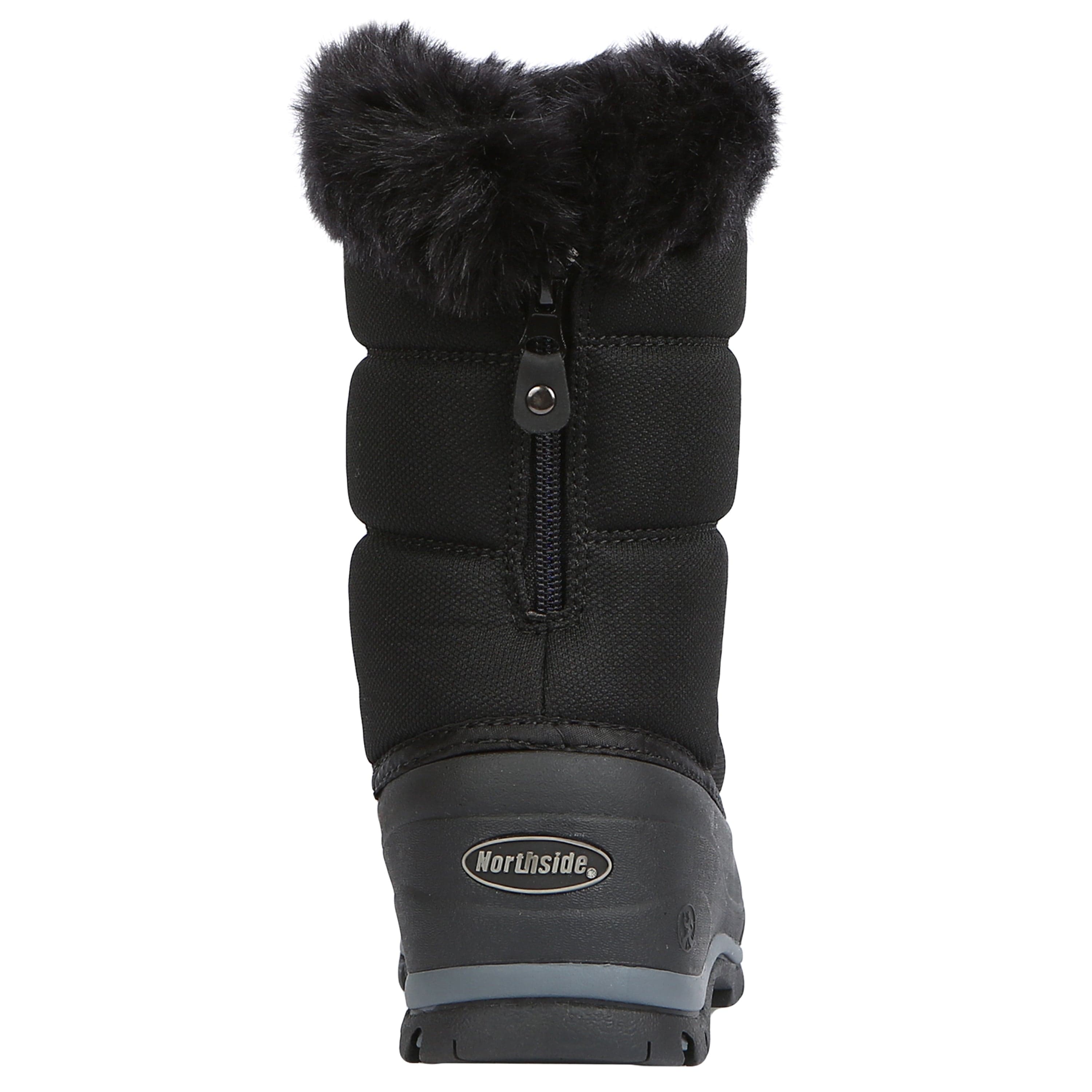 Women's Ava Slip on/Zip Snow Boots