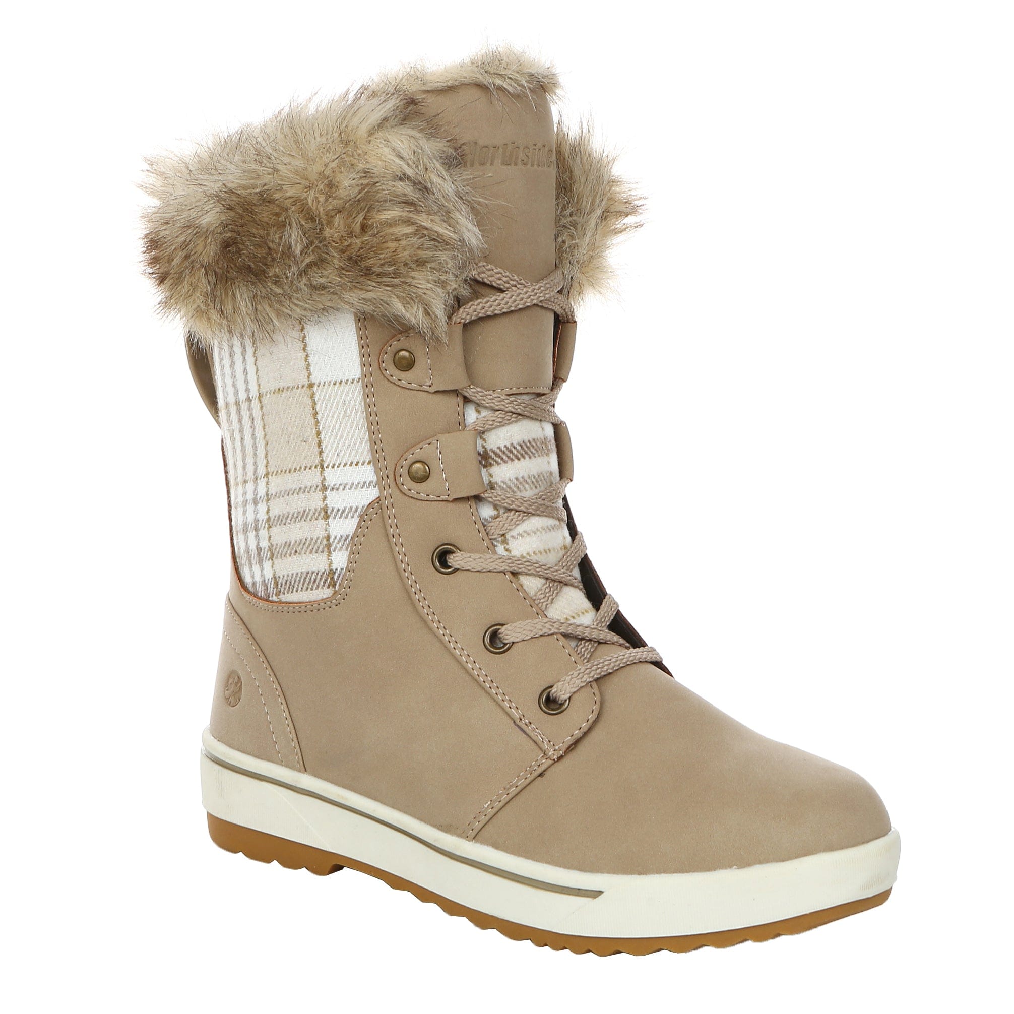 Quealent Womens Snow Boots, Warm Fur Lined Waterproof