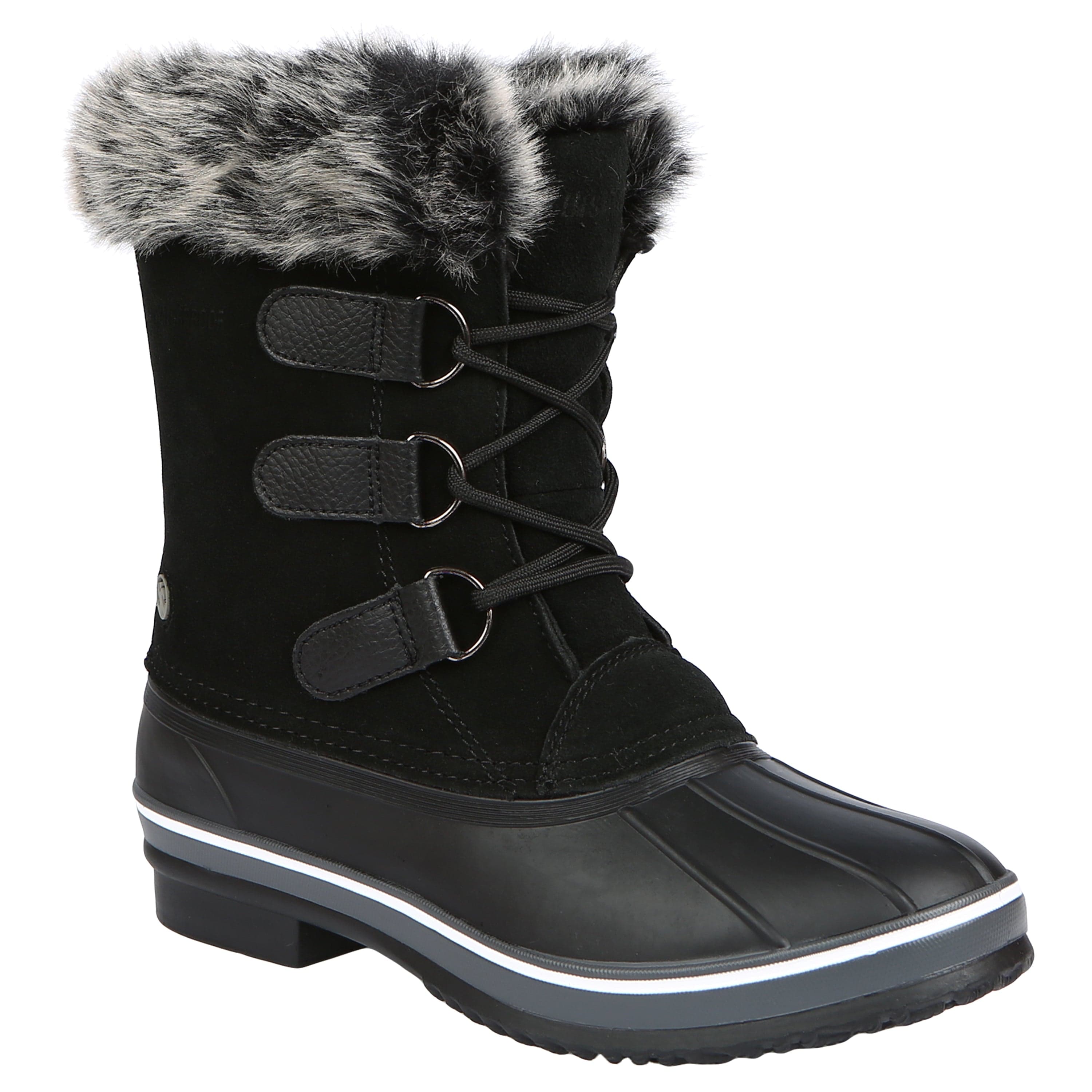 Botas de nieve de invierno con aislamiento impermeable Katie para muje